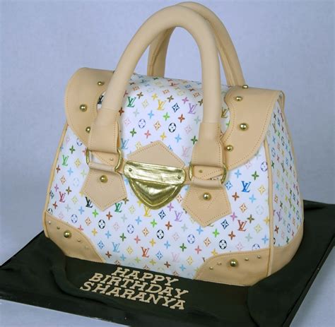 lv purse cake